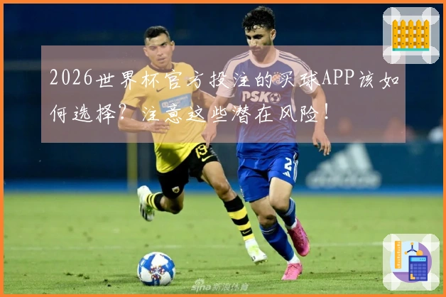 2026世界杯官方投注的买球APP该如何选择？注意这些潜在风险！